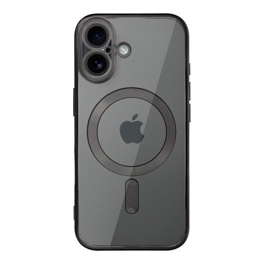 COOL Capa para iPhone 17 com margens magnéticas Preto