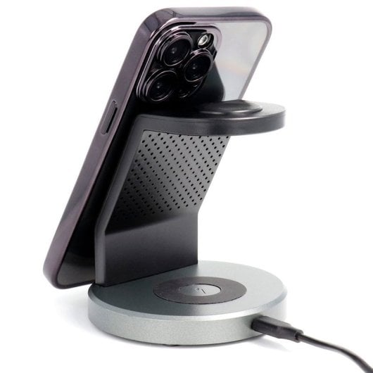 COOL Capa para iPhone 17 com margens magnéticas Preto