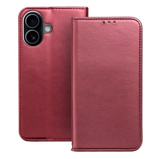 Funda COOL Flip Cover para iPhone 17 Liso Burgundy