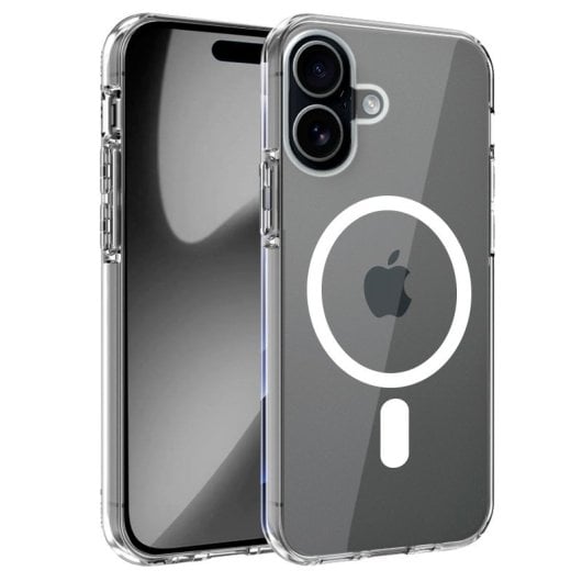 Capa cool para iPhone 17 magnética transparente