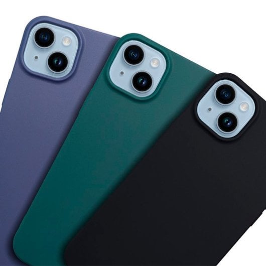 Capa de silicone cool para iPhone 17 preta