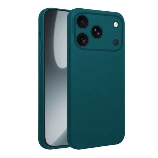 Capa de silicone cool para iPhone 17 Pro (verde)