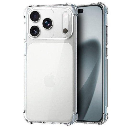 Carcasa COOL para iPhone 17 Pro / 18 Pro AntiShock Transparente