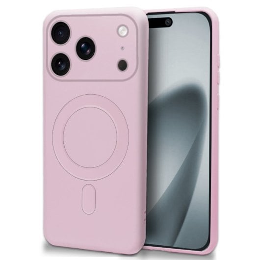 Capa Magnética Rosa para iPhone 17 Pro