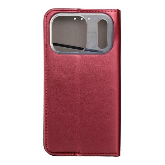 Capa Flip Cover COOL para iPhone 17 Pro Lisa Borgonha