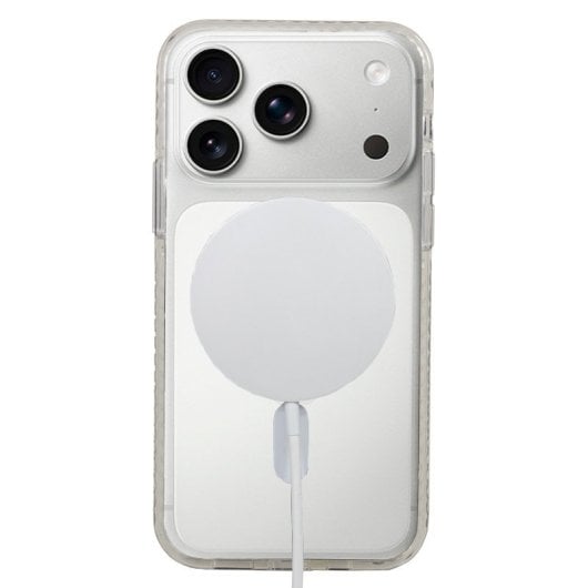 Capa cool para iPhone 17 Pro magnética transparente