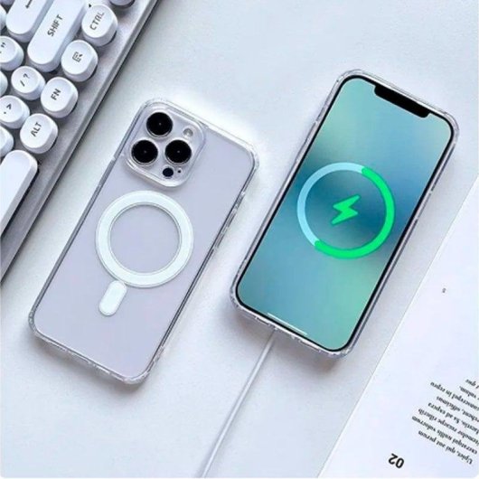 Carcasa COOL para iPhone 17 Pro / 18 Pro Magnética Transparente