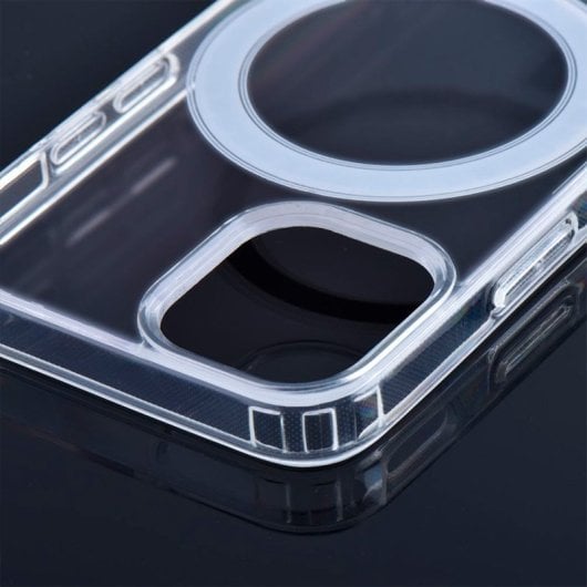 Capa cool para iPhone 17 Pro magnética transparente