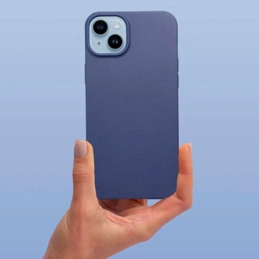 Funda para móvil COOL iPhone 17 Pro Carcasa Silicona Azul Flexible Antideslizante para iPhone 17 Pro