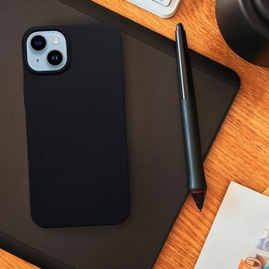 Funda para móvil COOL iPhone 17 Pro Silicona Gel Negra Antigolpes para iPhone 17 Pro