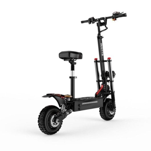 Patinete eléctrico Duotts D66 3600W Autonomía 70km Ruedas 11" Suspensión doble Negro