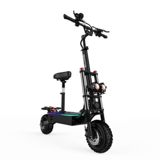Patinete eléctrico Duotts D88 5600W Autonomía 100km Ruedas 11" Suspensión doble Negro