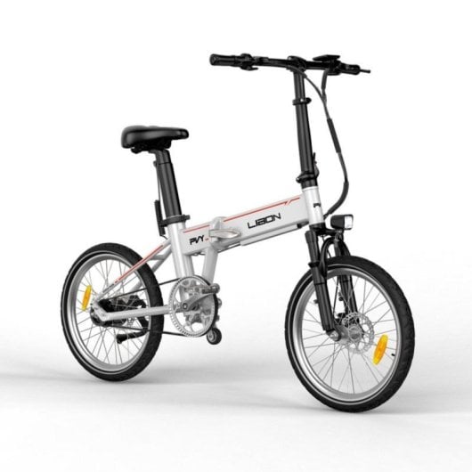 Bicicleta eléctrica QUO Pvy Libon Motor 500W 36V 10Ah 130km Disco hidráulico Blanco