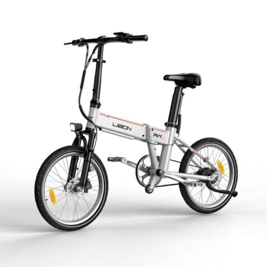 Bicicleta eléctrica QUO Pvy Libon Motor 500W 36V 10Ah 130km Disco hidráulico Blanco