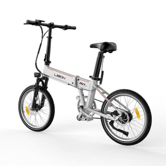 Bicicleta eléctrica QUO Pvy Libon Motor 500W 36V 10Ah 130km Disco hidráulico Blanco