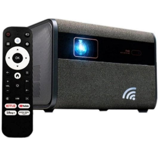 Proyector Unicview L15 4K 600 Lúmenes 120" LED LCD Android TV Smart Surround