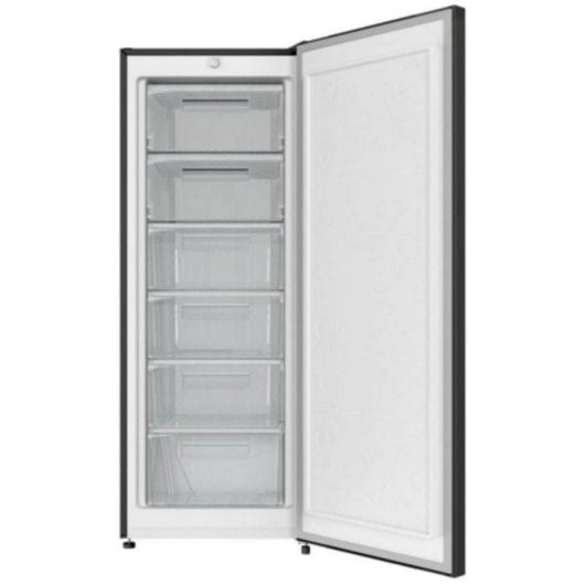 Congelador Vertical Chiq CSD208D4E 177L E Negro Puerta reversible