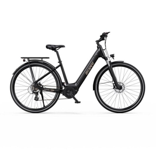 Bicicleta eléctrica Onesport OT07 Motor Central BAFANG 250 W, Batería 36 V 14 Ah, Frenos hidráulicos 27,5" Negro
