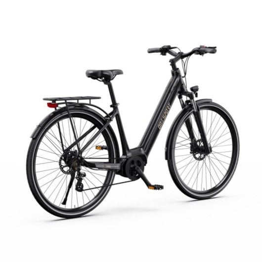 Bicicleta eléctrica Onesport OT07 Motor Central BAFANG 250 W, Batería 36 V 14 Ah, Frenos hidráulicos 27,5" Negro