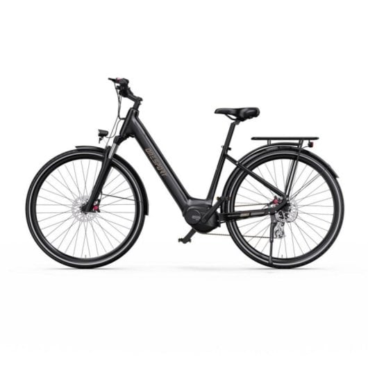 Bicicleta eléctrica Onesport OT07 Motor Central BAFANG 250 W, Batería 36 V 14 Ah, Frenos hidráulicos 27,5" Negro