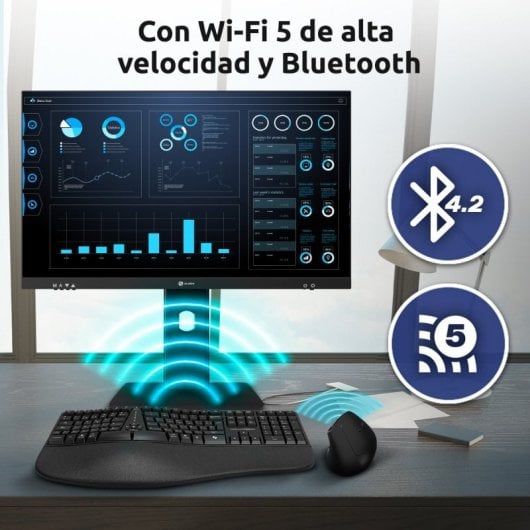 Ordinateur tout-en-un Alurin Flow AIO 24" Intel Core i5-12400/32 Go/1 To/Windows 11