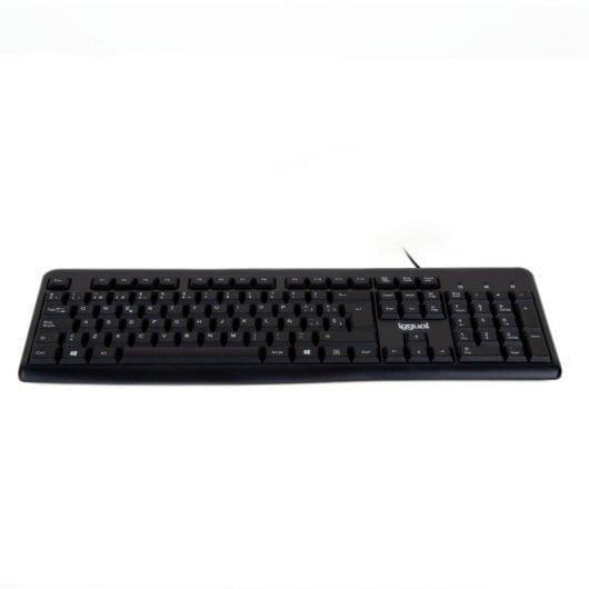 iggual CK-BASIC2-105T Layout ES USB Membrantastatur Vollschwarz Leise