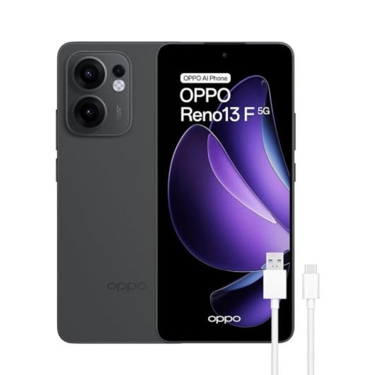 Oppo Reno13 F 8GB 256GB 6.67" AMOLED 5G Dual SIM 50MP IP69 Batteria 5800mAh Android 15 Grigio