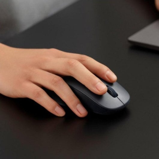 Ratón Xiaomi Comfort Edition Inalámbrico Bluetooth 1200DPI Negro Diseño Ergonómico