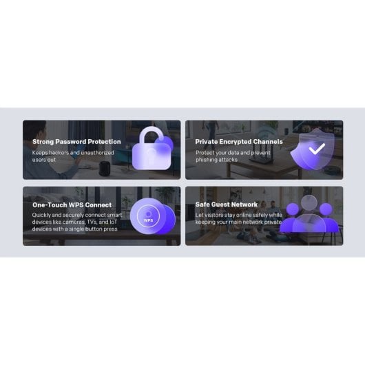 Router Strong ROUTERBE3600 WiFi 7 Mesh 3600Mbps Doble Banda 2.5G Ethernet 5 Antenas