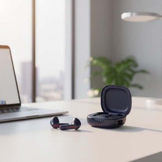 Auricolari Red Bull Kers In-Ear Wireless Bluetooth con Cancellazione del Rumore e Microfono Blu