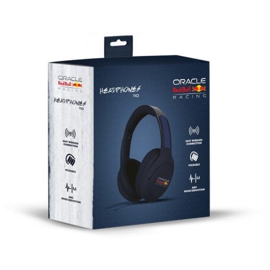 Auricolari Red Bull Drift wireless Bluetooth con Cancellazione Attiva del Rumore, microfono, colore blu