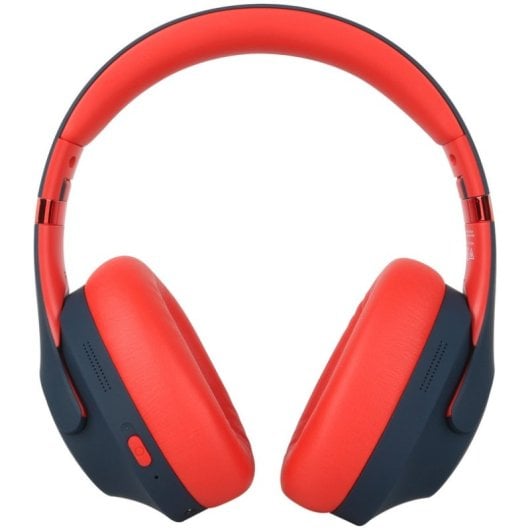 Kopfhörer Red Bull Aura kabellos Bluetooth Over-Ear mit Mikrofon Blau/Rot