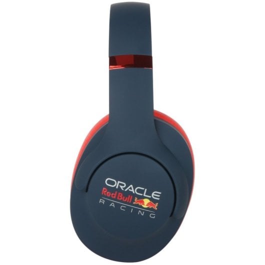 Kopfhörer Red Bull Aura kabellos Bluetooth Over-Ear mit Mikrofon Blau/Rot