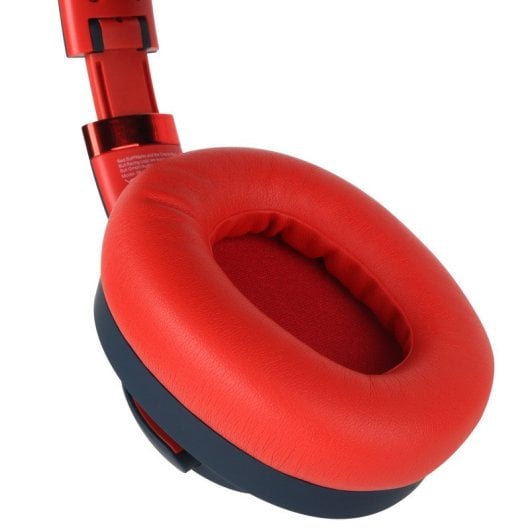 Kopfhörer Red Bull Aura kabellos Bluetooth Over-Ear mit Mikrofon Blau/Rot