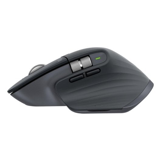 Ratón Logitech MX Master 3S Inalámbrico RF Bluetooth 8000 DPI Grafito Silencioso Ergonómico