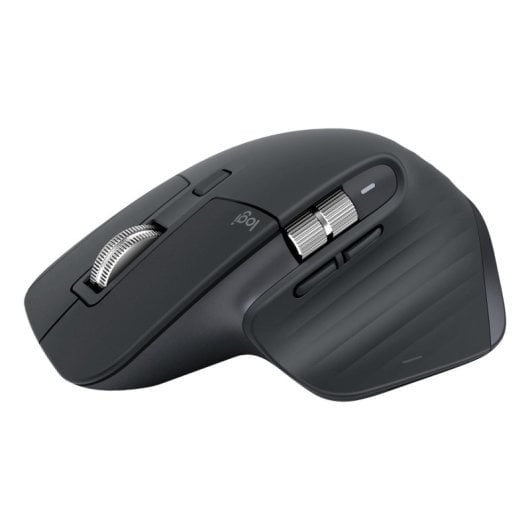 Ratón Logitech MX Master 3S Inalámbrico RF Bluetooth 8000 DPI Grafito Silencioso Ergonómico