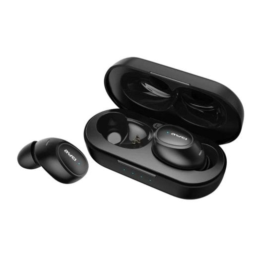 Auricolari Awei T16 True Wireless Bluetooth, Intrauricolari, Controllo Touch, Nero