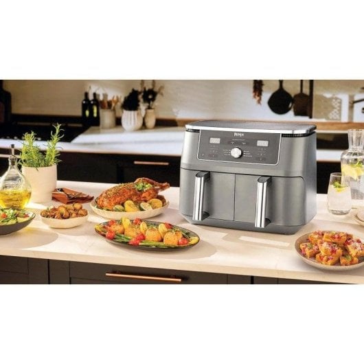 Friteuse sans Huile Ninja DZ400EU 9,5L 2470W double panier écran digital