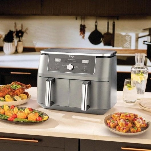 Friteuse sans Huile Ninja DZ400EU 9,5L 2470W double panier écran digital