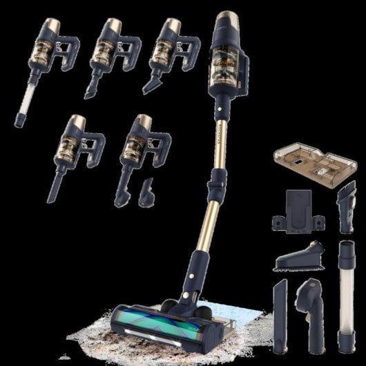 Aspirapolvere senza filo Cecotec RX70 AquaPet Flex 780 W Autonomia 100 min Filtro lavabile