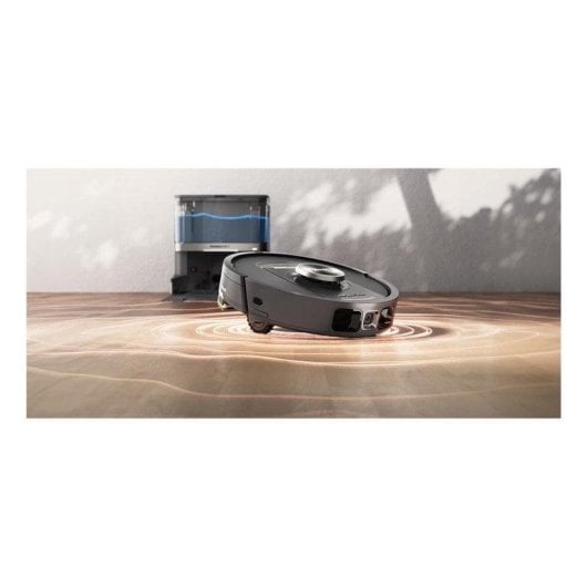 Saugroboter mit Wischfunktion Shark RV2800YEEU Mit Absaugstation Navigationsklasse LiDAR 650 W Mit Kamera Für Tierhaare