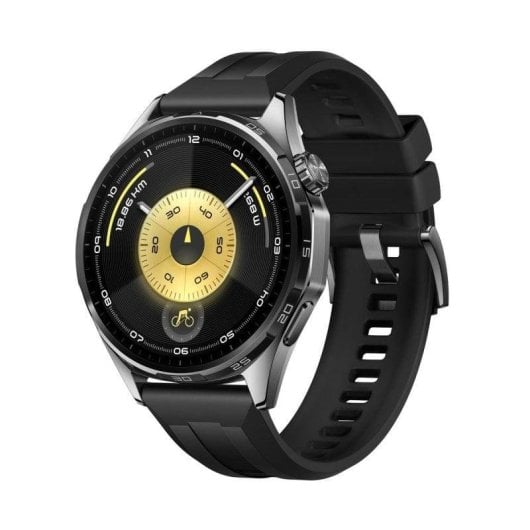 Huawei Watch GT6 Bluetooth GPS NFC 46mm AMOLED Nero Resistenza acqua 5ATM+IP68 SpO2 Cardiofrequenzimetro Monitor Sonno