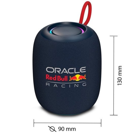 Altavoces Red Bull Portátil Inalámbrico 5W Bluetooth LED Azul Oscuro