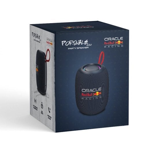 Altavoces Red Bull Portátil Inalámbrico 5W Bluetooth LED Azul Oscuro