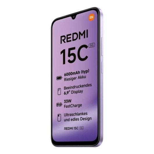 Xiaomi REDMI 15C 5G 4GB 128GB 6.9" Viola