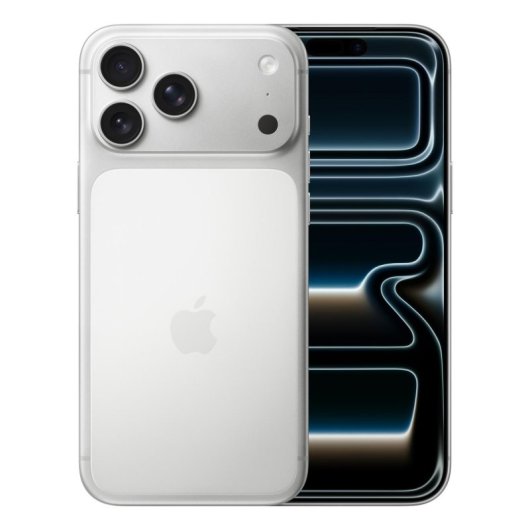 Apple iPhone 17 Pro Max 2TB 6.9" OLED Super Retina XDR 5G Dual SIM Cámara 48MP iOS 26 Plata