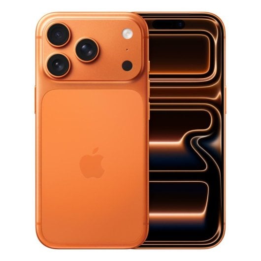 Apple iPhone 17 Pro 1TB 6.3" OLED Super Retina XDR 5G Dual SIM Cámara 48MP iOS 26 Naranja