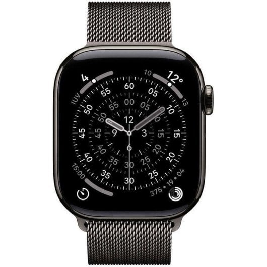 Apple Watch Series 11 GPS 5G NFC 42mm Retina OLED Titan Pizarra SpO2 Pulsuhr IP6X