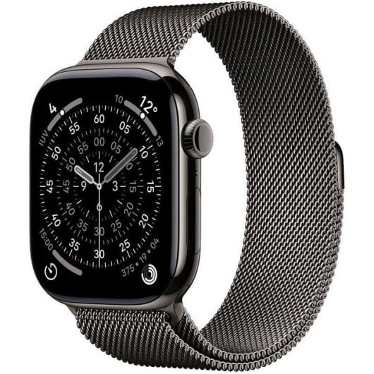 Apple Watch Series 11 GPS 5G NFC 46mm Retina OLED Titan Titan M/L IP6X SpO2 Pulsmesser