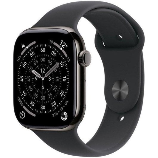 Apple Watch Series 11 GPS + Cellular 5G NFC 42mm Retina OLED Titanio Nero S/M IP6X SpO2